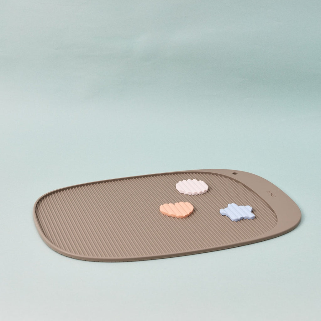 hako Silicone Bar Mat (with Circle + Heart + Star Silicone Fixture)