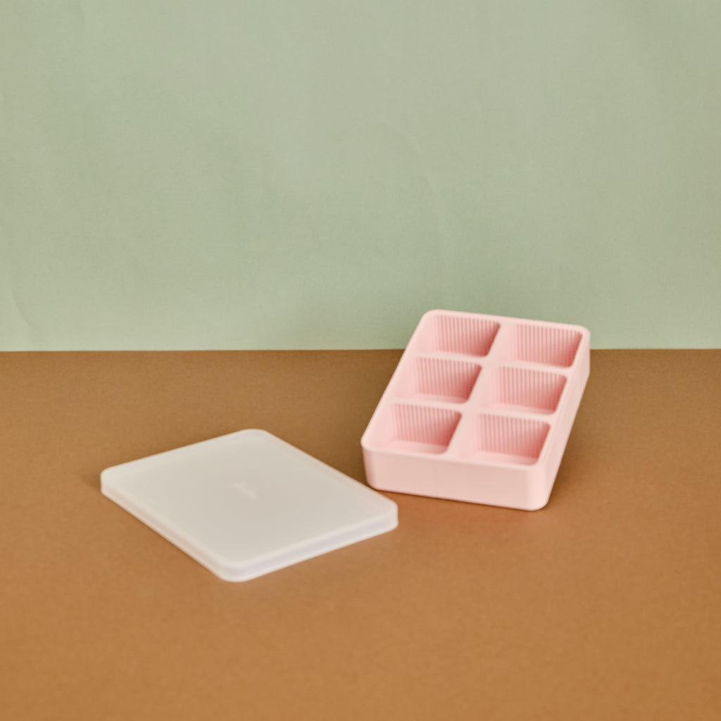 hako Large Silicone Ice Tray 6 cubes with Lid