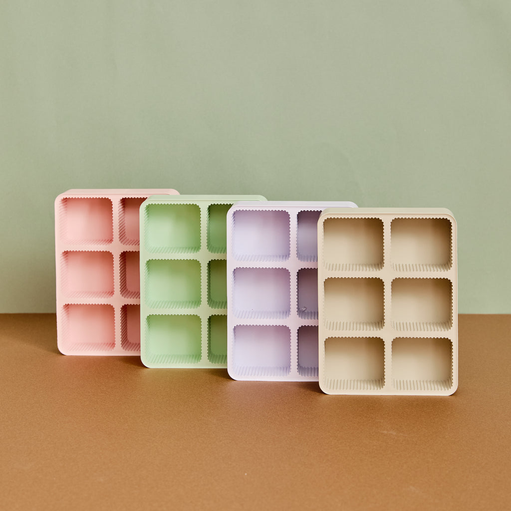 hako Large Silicone Ice Tray 6 cubes with Lid